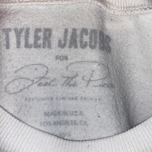Tyler Jacobs Size xs CRAY long sleeve sweat shirt - Picture 4 of 7